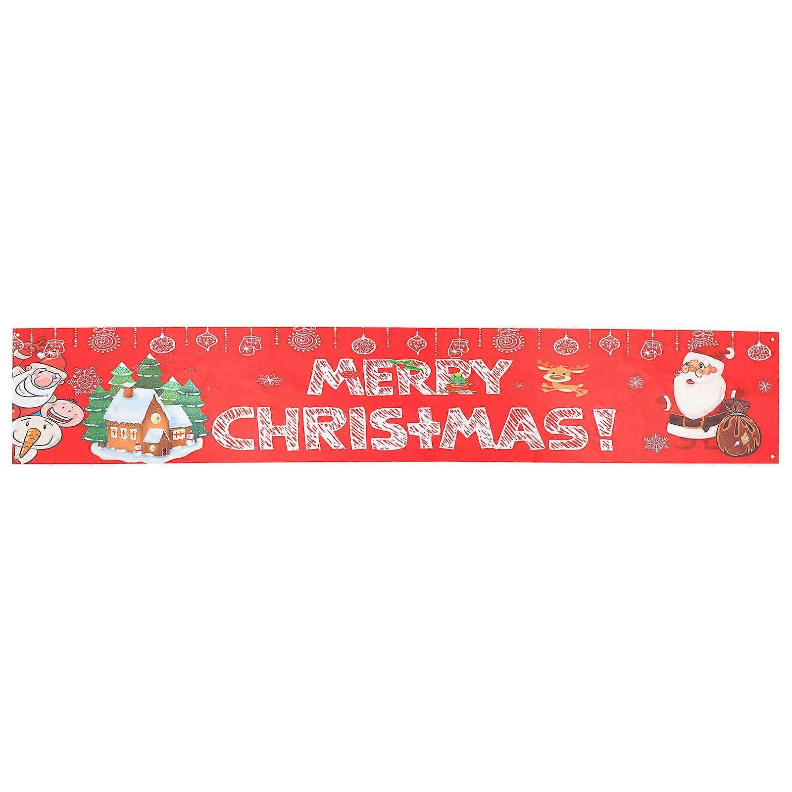 Garden Hanging Decor Christmas Background Cloth Rectangle Party Atmosphere 1Set