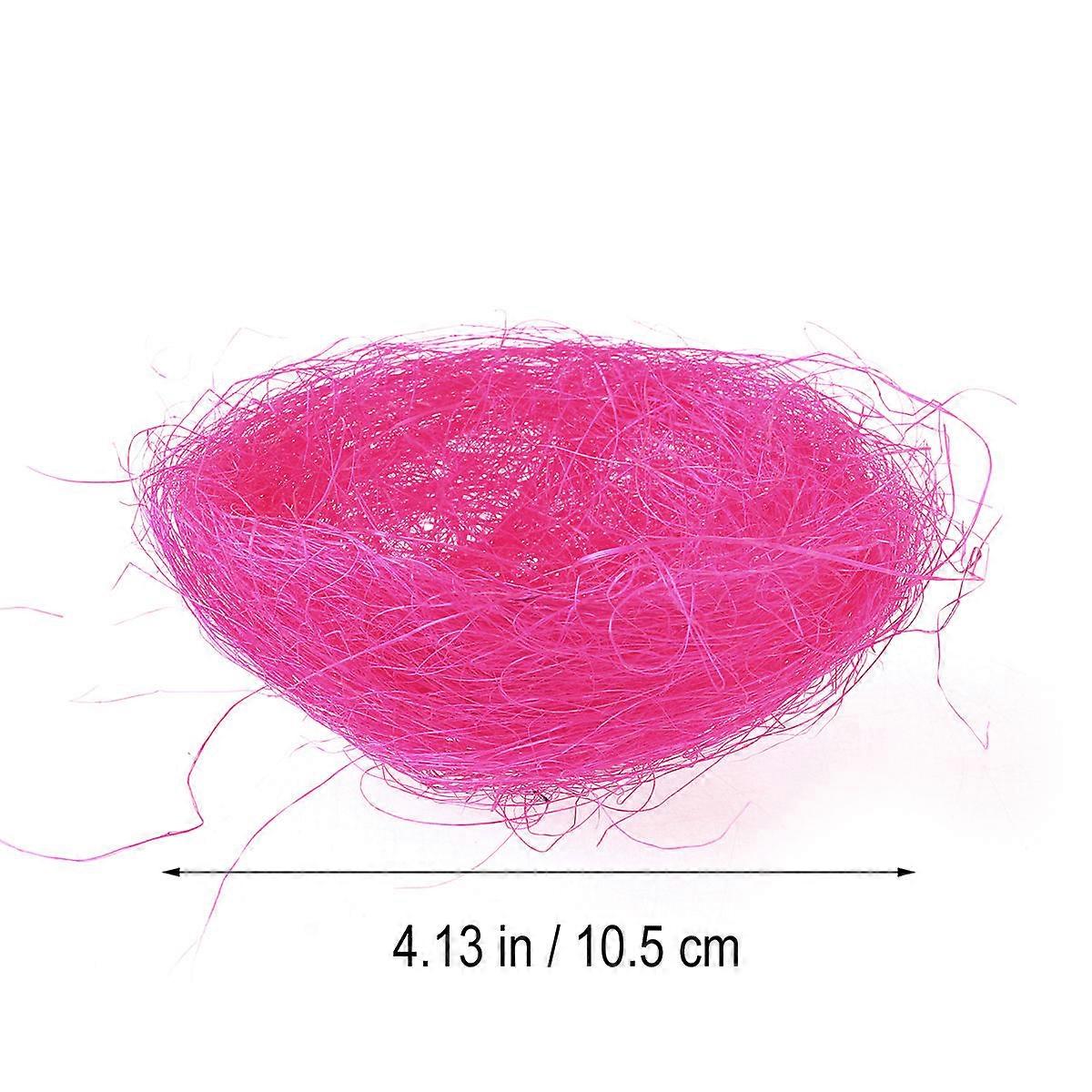 Egg Nest Artificial Nest for Storage Use 3Pcs Mini Colored Bird Nests
