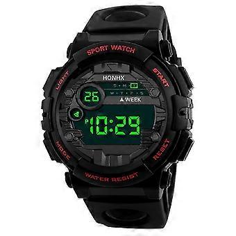 XUNRYAN HONHX Luxus Herren Digitaluhr mit LED-Anzeige, Datumsanzeige, Sportuhr für Outdoor-Aktivitäten, elektronische Uhr 25-26