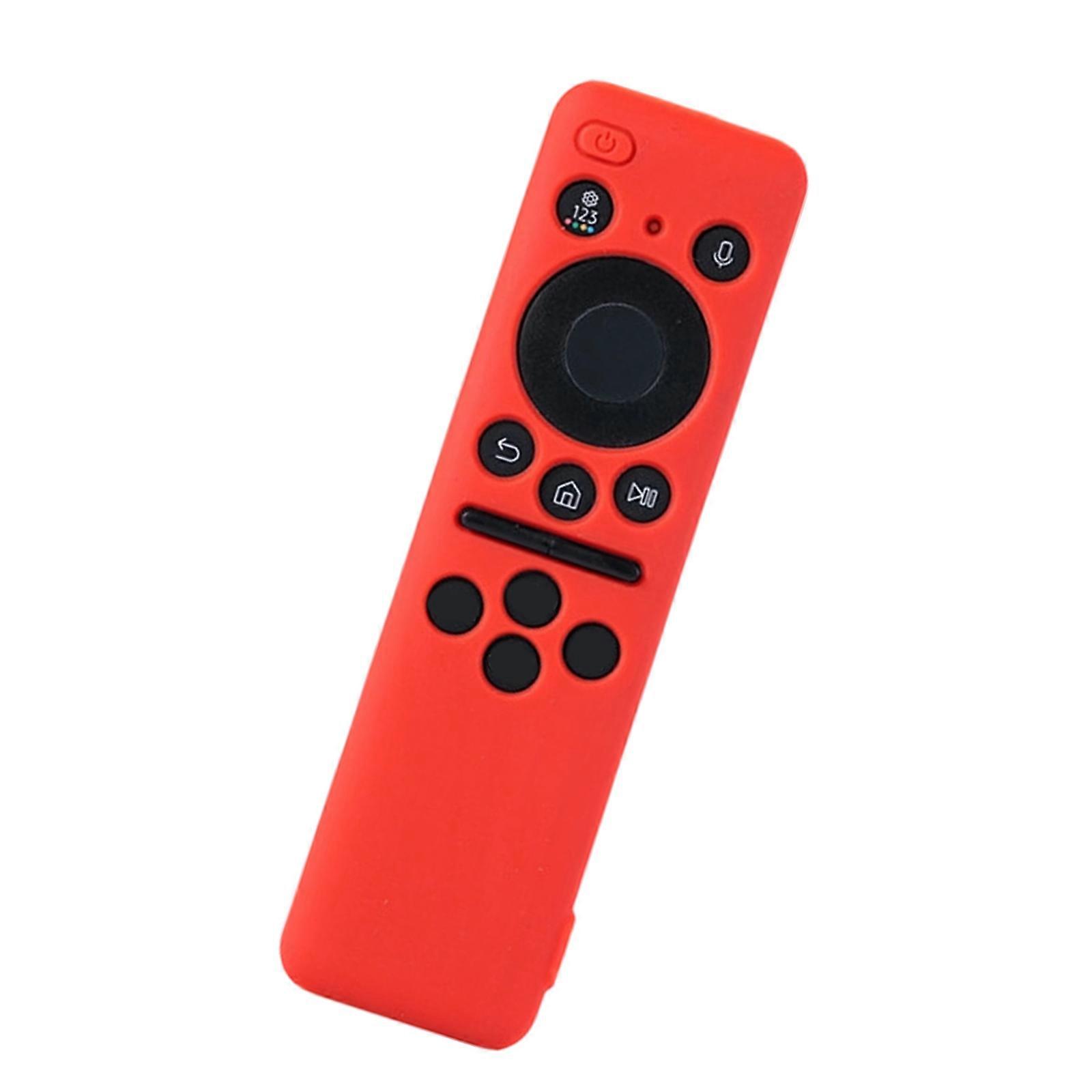 Multiple Color Silicone Protective Sleeve for BN591432A Remote Controls Ensures Button Accessibility and Solar Function  red