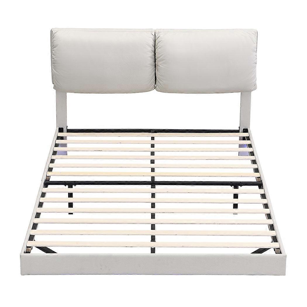 Levede Double Floating Bed Frame Double Bed Frames