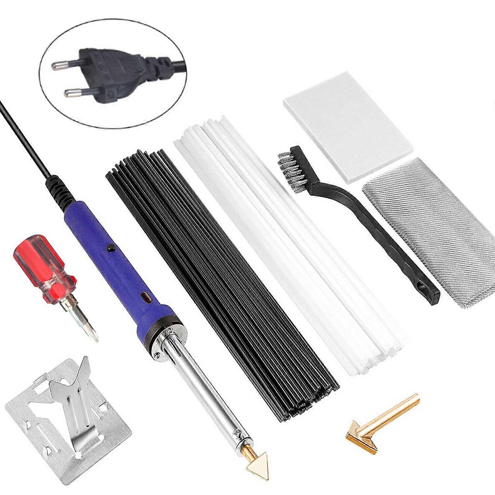Plastic Welding Kit Help Repair Broken Plastic Parts Adjustable Temperature