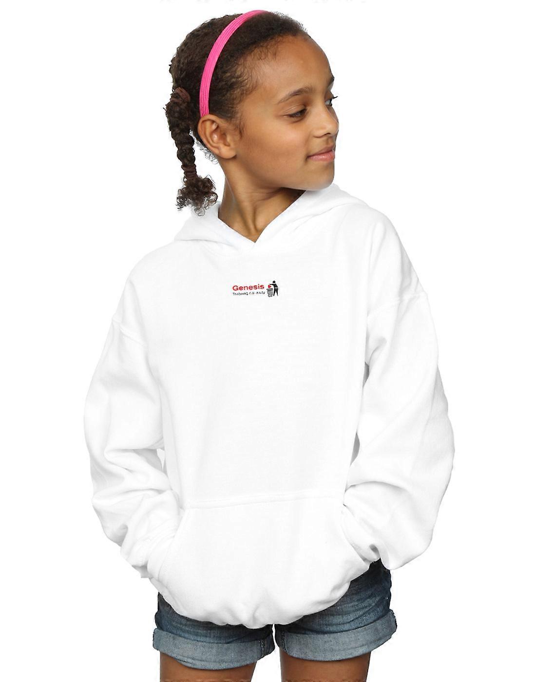 Chicas de Génesis lanzándolo todo lejos sudadera con capucha