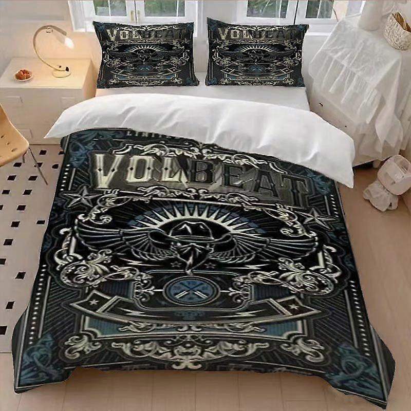 3-pack Volbeat Poster Påslakanset - Fresh Dorm Decor