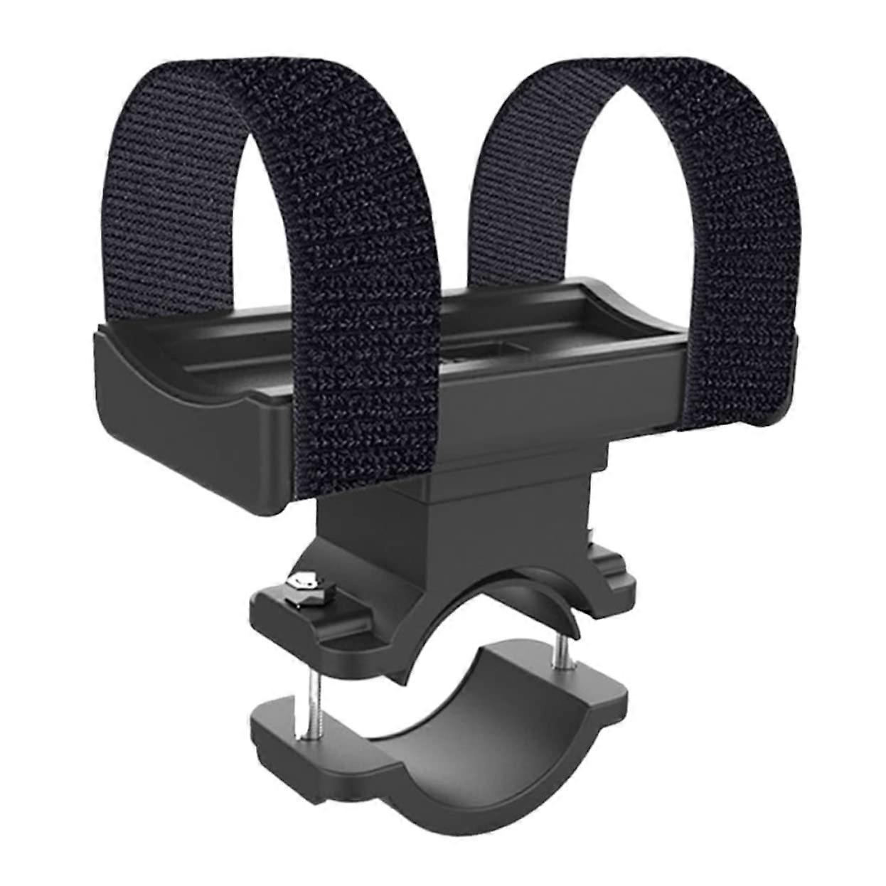 Bike Handlebar Mount for Flashlight Stopwatch Camera, Skid Resistant MultiDevice Holder for MTB