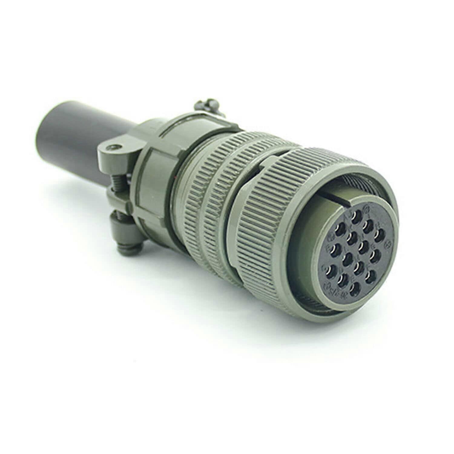 MS3106A2027S 14 Pin Circular Connector Military Grade Electrical Plug for Versatile Projects