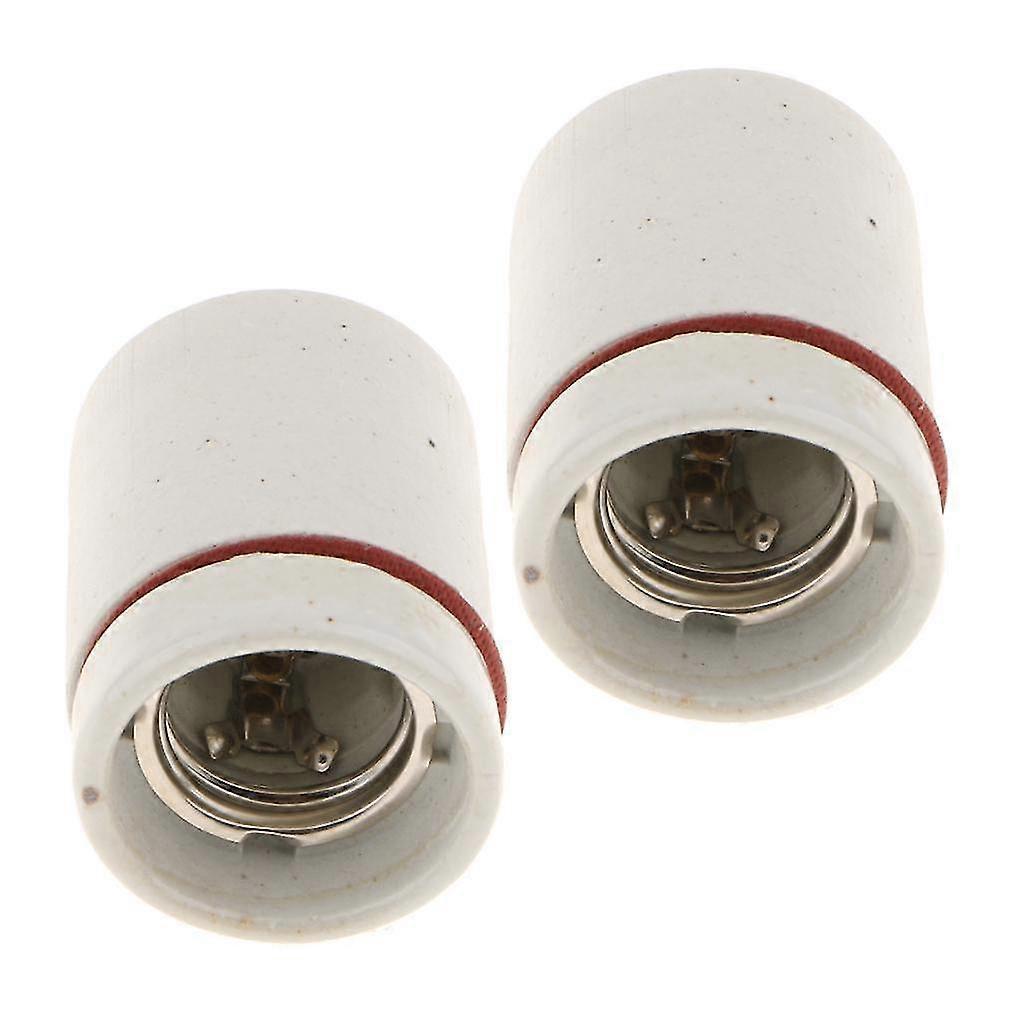 2x Heat Basking Lamp Holder Reptile Infrared Heater Light Socket