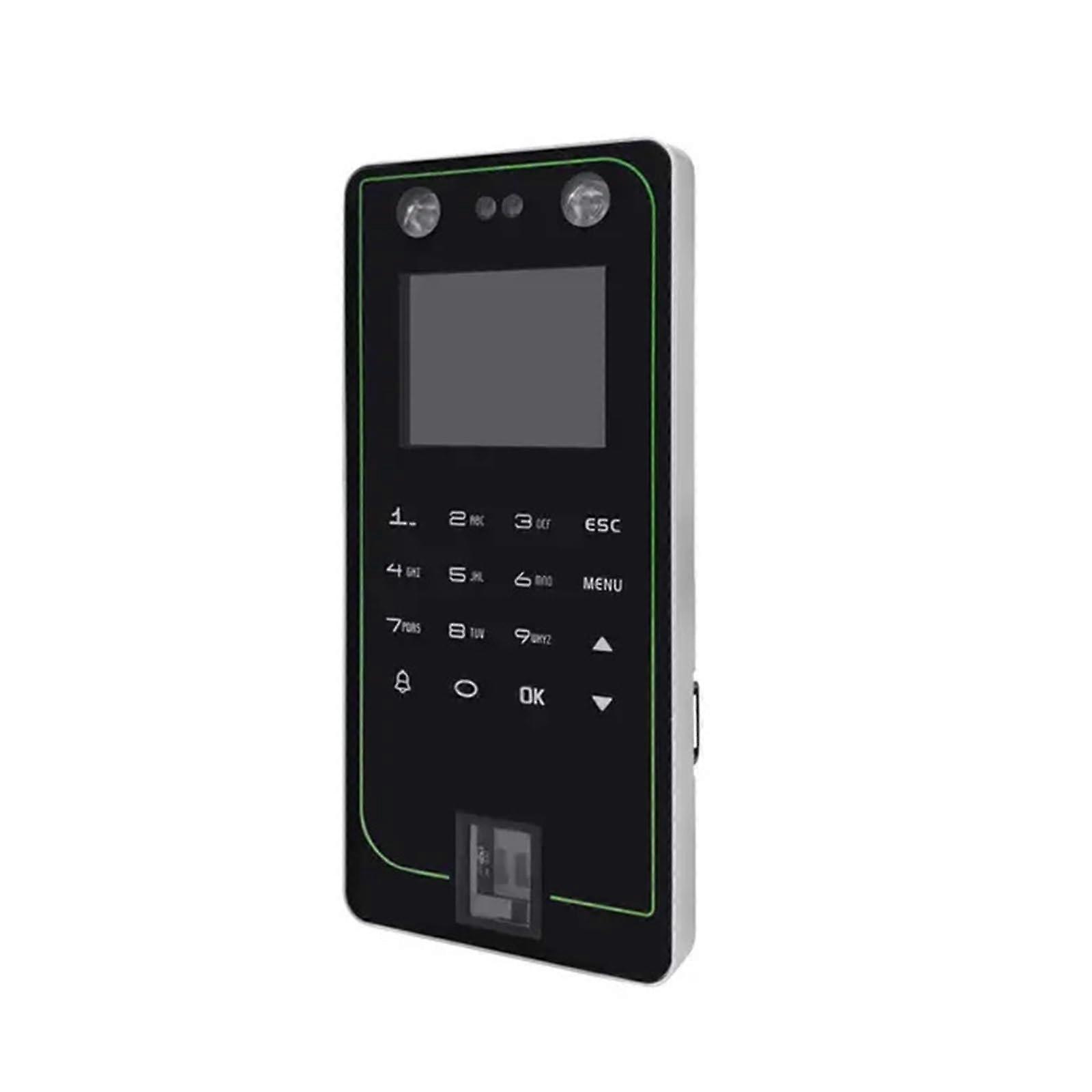 2.4 Inch Dual Camera Face and Fingerprint Time Attendance System with Biometric Access Control
