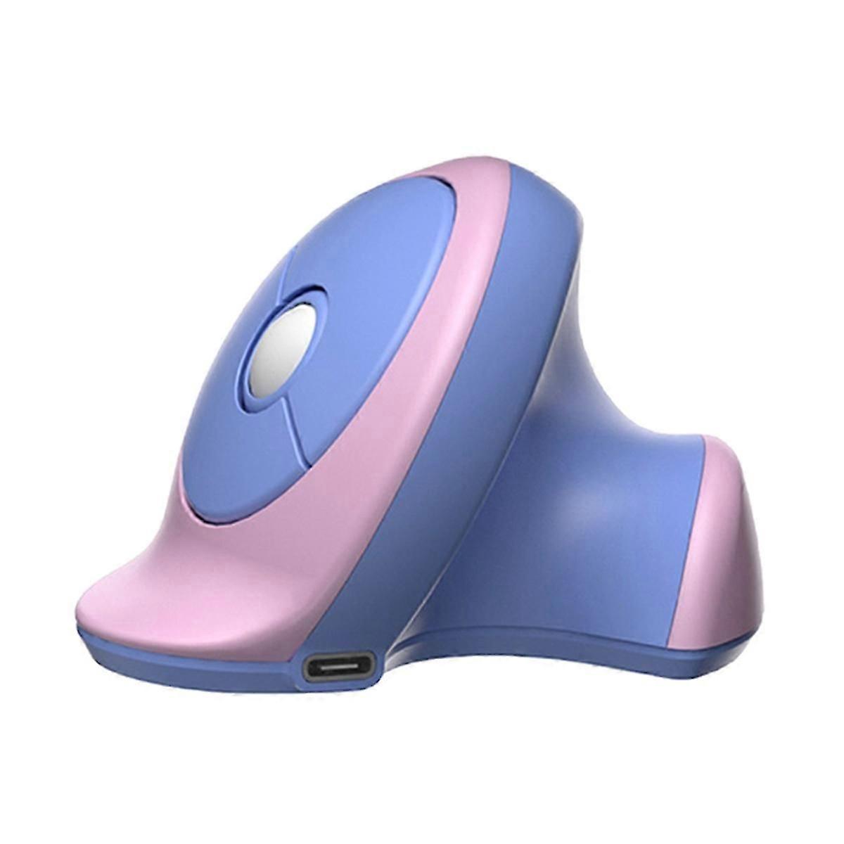 Ergonomic Small Mouse Rechargeable Dual-Mode Silent Wireless Mouse DPI Adjustable Office Mice for Ip