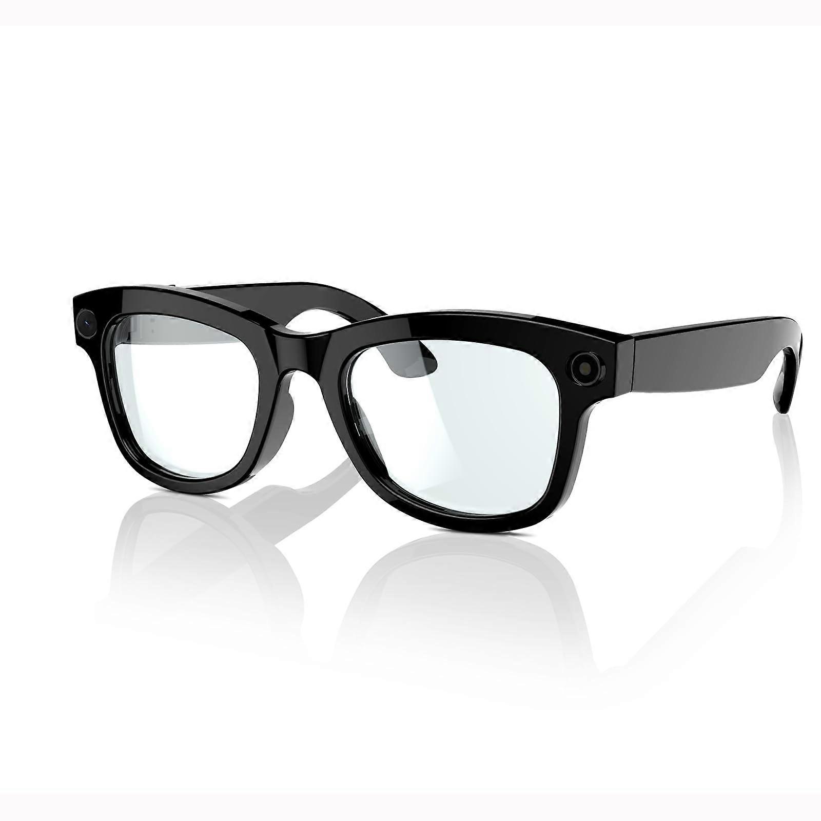 AI Smart Glasses with 8MP WideAngle Camera, Realtime Translation, Bluetooth Calling, WiFi Transfer