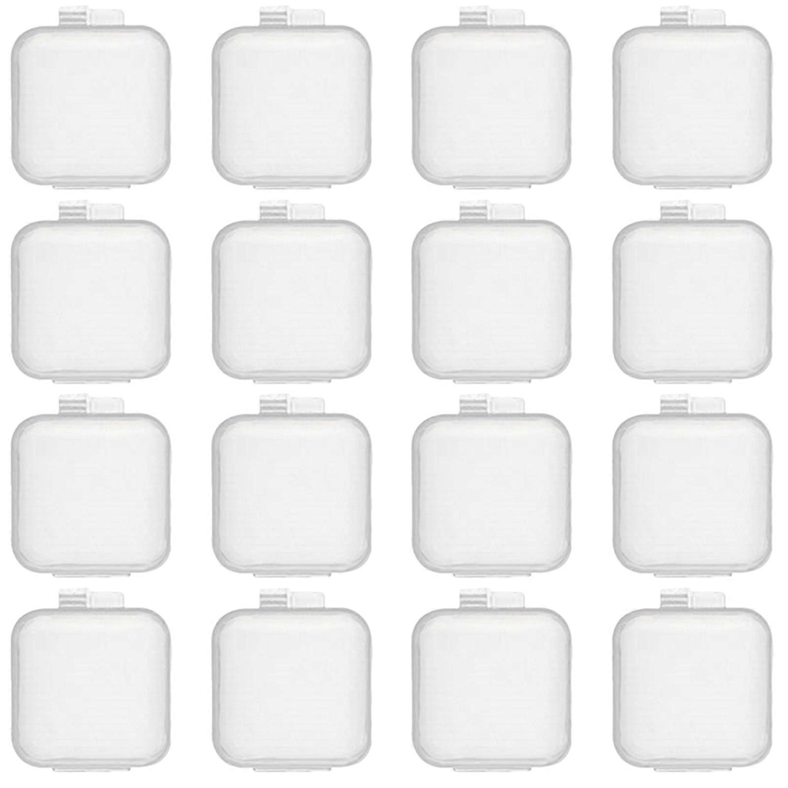 Accessories Storage Cases Transparent Small Organizer Box for Storage 100Pcs