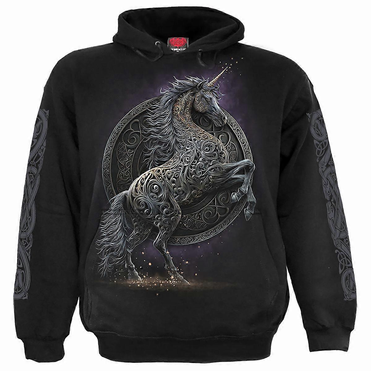 Spiral - CELTIC UNICORN - Hoody Black