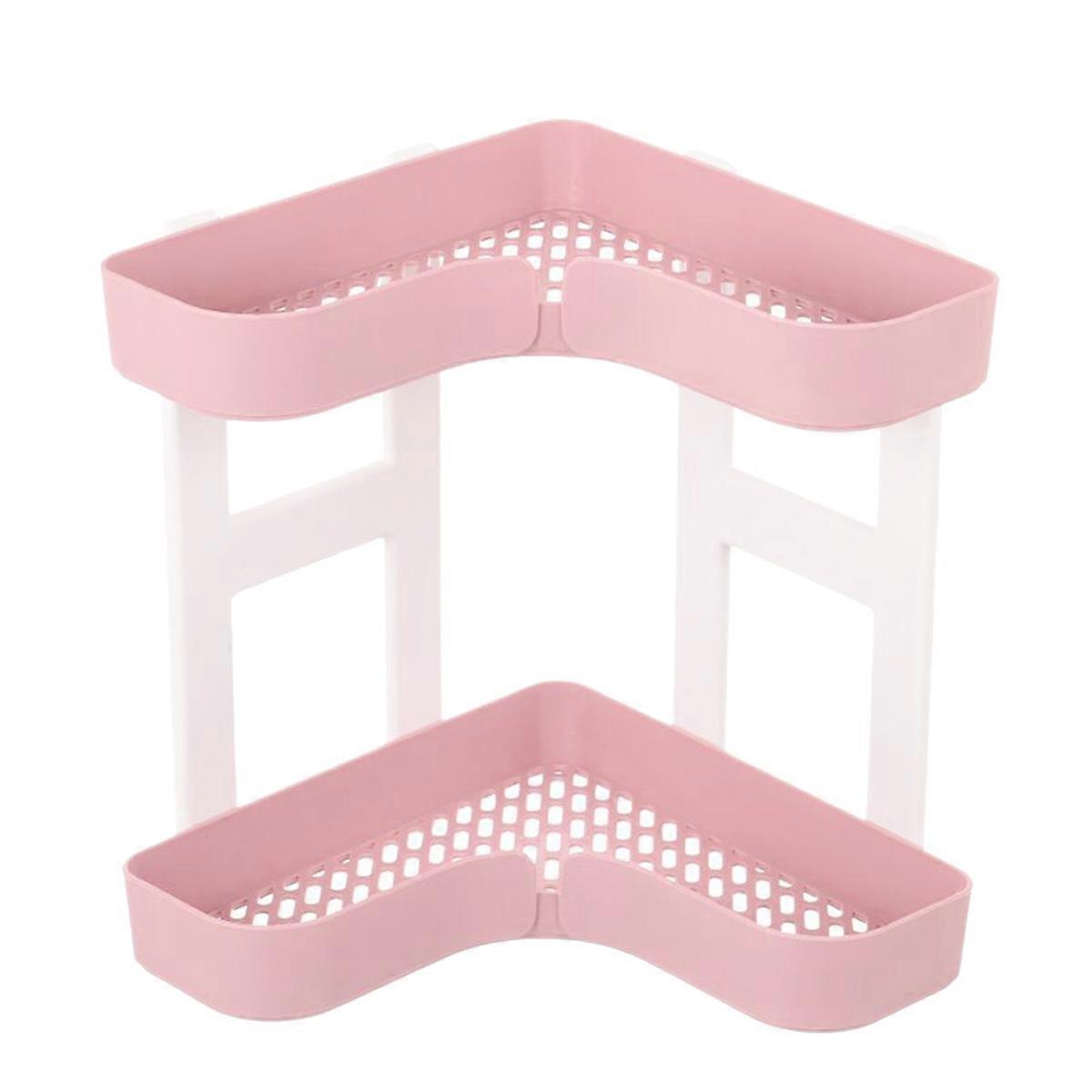 Desk Stand Rack Plastic Storage Shelves for Bathroom Storage