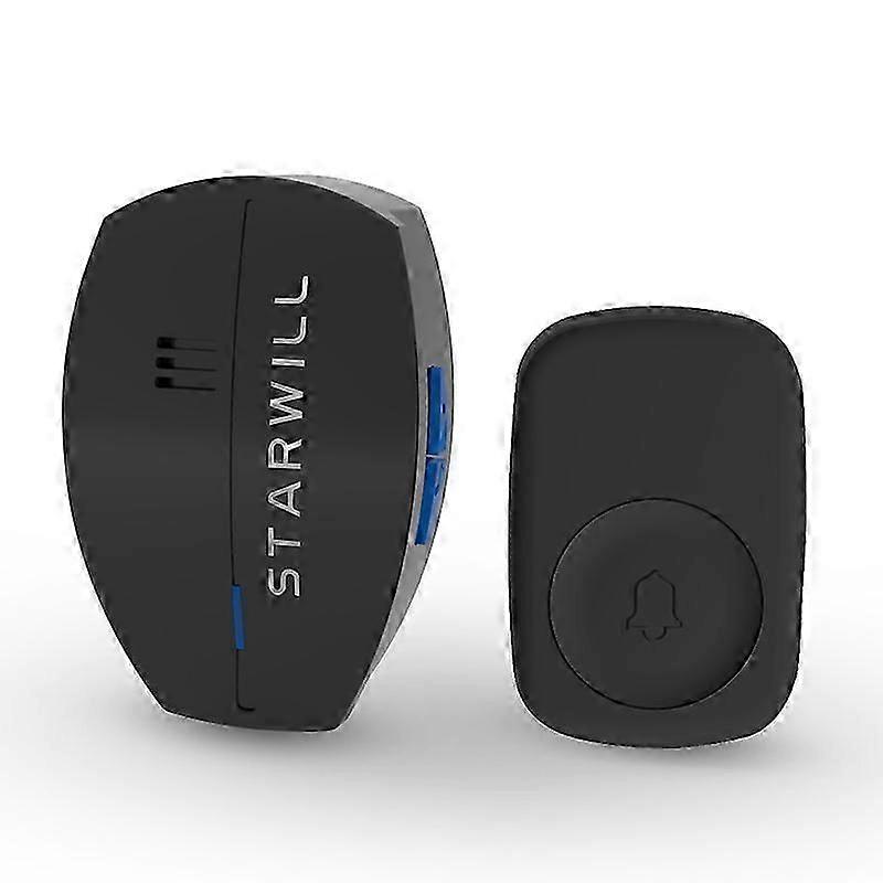 Self-Generating Doorbell, AC Wireless, Smart, Battery-Free