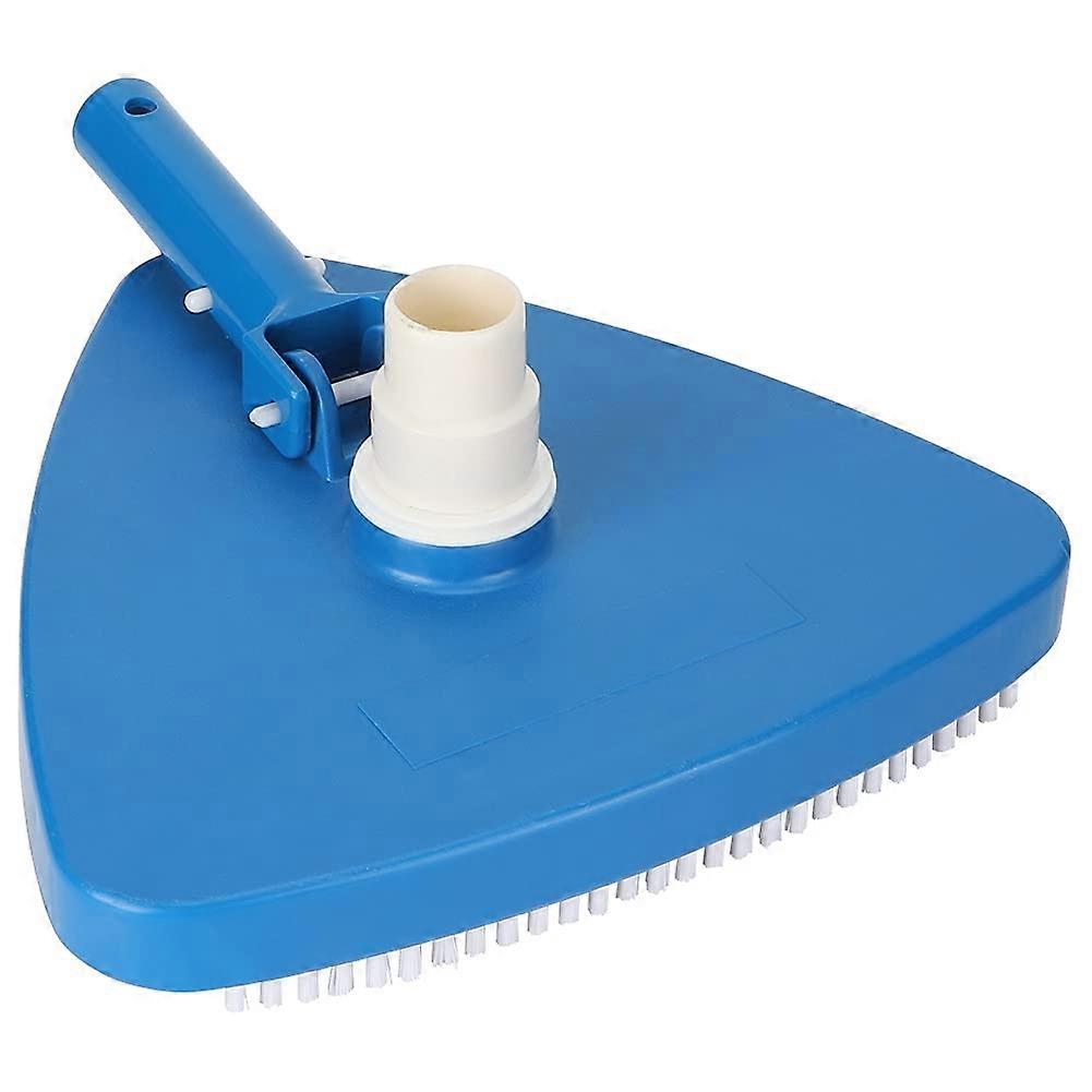 Weighted Triangular Pool Vacuum Head with CornerReaching Design and Stable Suction for Easy Cleaning