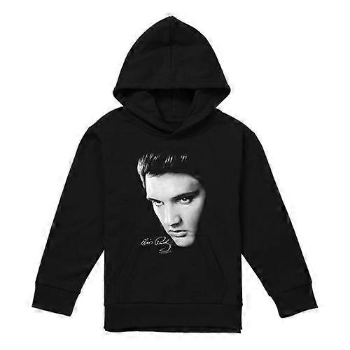 Elvis Presley Childrens/Kids Face Pull Over Hoodie