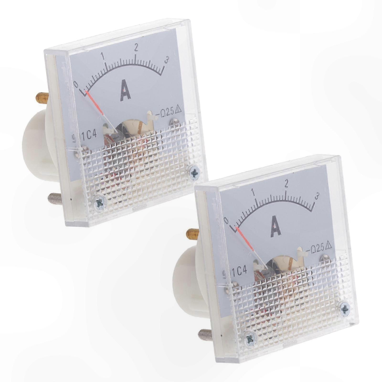 Analog Panel Meter for Current Measurement