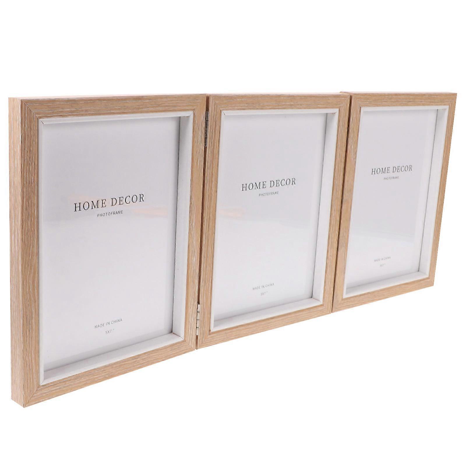 Decorative Picture Frame Foldable Frame for Desktop Use 4Pcs Set