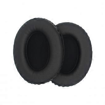 Universal Oval Protein Leather Ear Pads 95x80mm - Black (2 units)  MC1