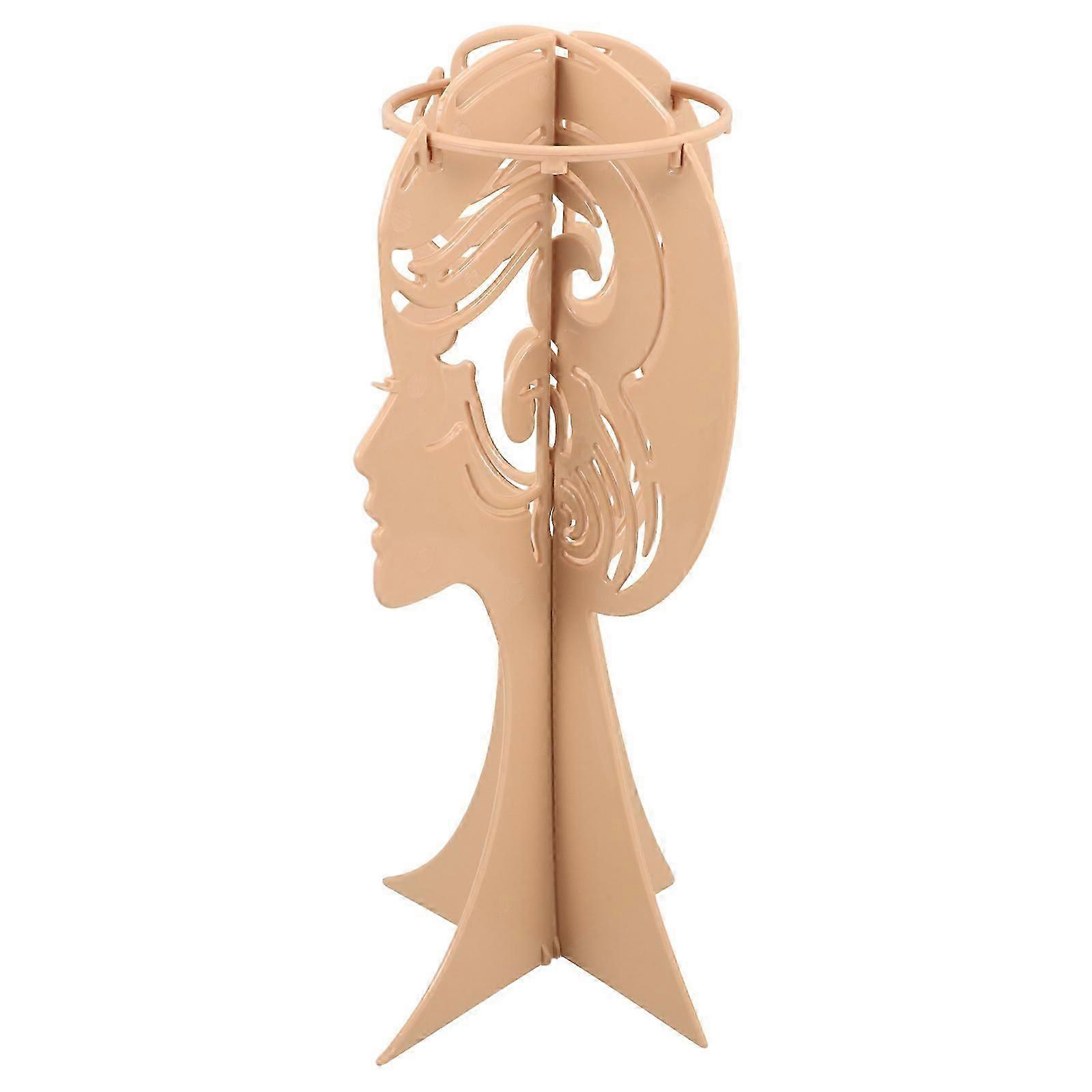 Hat Display Stand Plastic Wig Holder for Decor with Practical Function