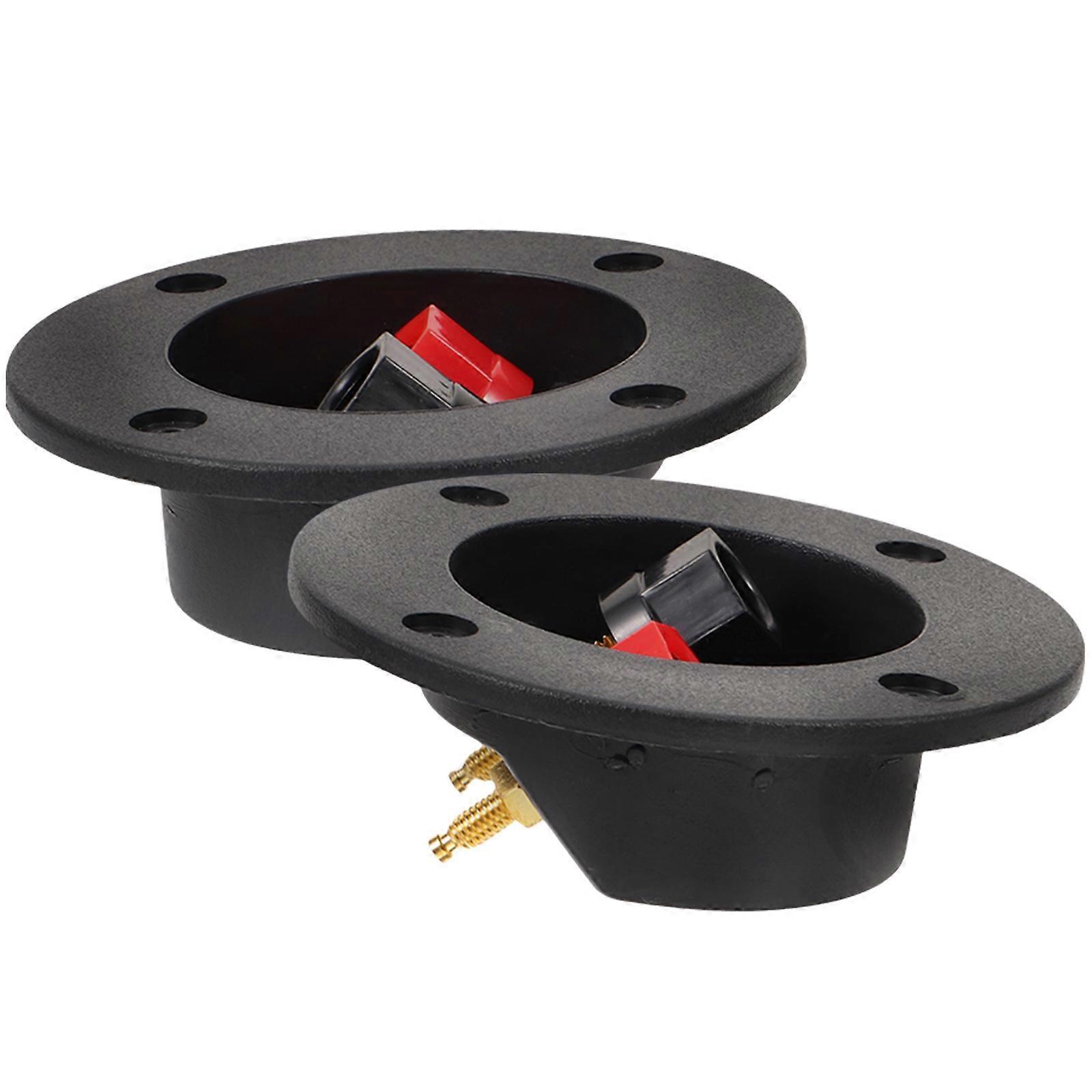 Speaker Connector Copper Binding Post for Connecting 2Pcs Metal
