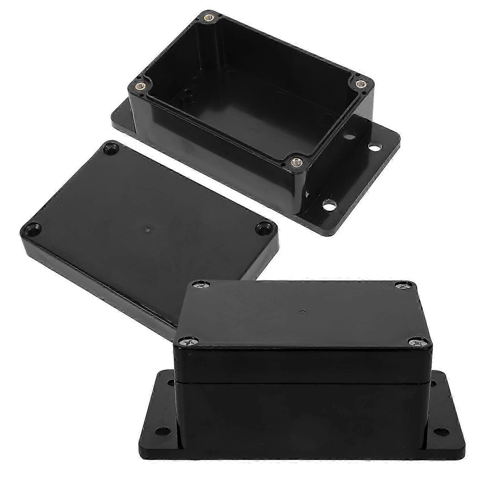 Plastic Waterproof Junction Box Electrical Line Box for Storage 2Pcs