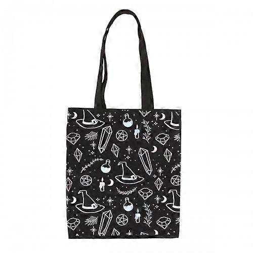 Something Different Crystal Witch Printed Polycotton Tote Bag