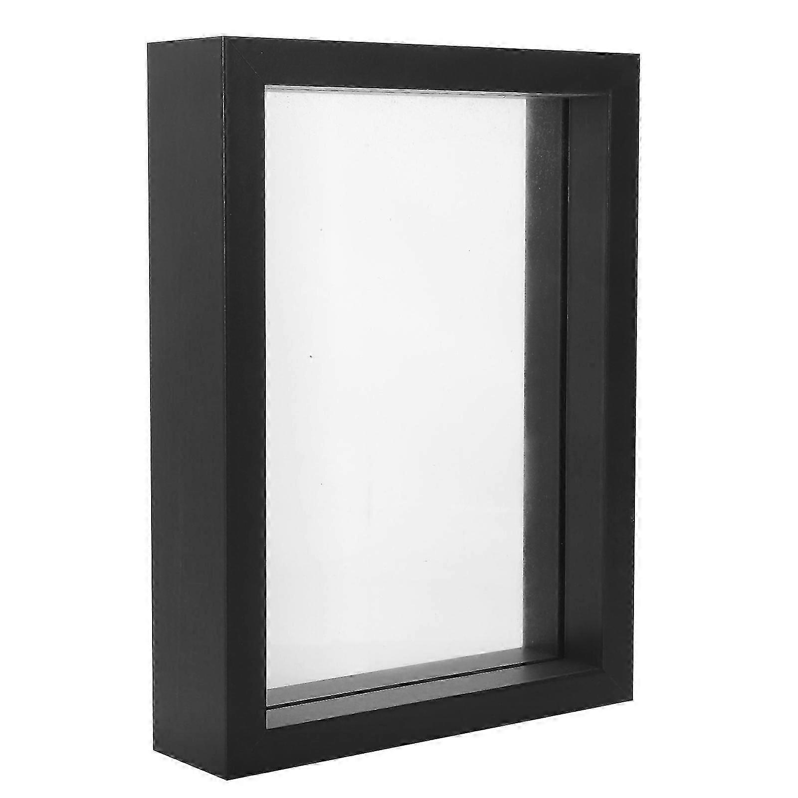 Picture Frames Glass Double Sided Frame For DIY Projects Protect Specimens 1Set