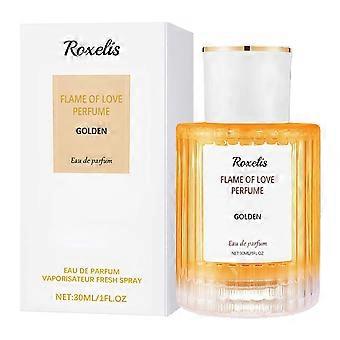 Roxelis Golden Women's Charm eau de toilette Small crowd Fresh and sweet fragrance Natural, elegant and charming women's perfume