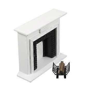 Set di strumenti Set di giocattoli per legna da ardere per bambini Mini telaio per legna da ardere Decorazioni per barbecue in miniatura