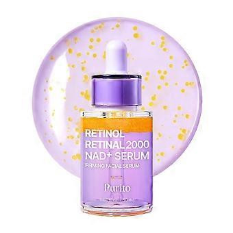Dubbla retinoider Retinol Retinal 2000 NAD+ Uppstramande ansiktsserum, anti-aging Minskar rynkor Fina linjer Ökar elasticiteten Jämn hudstruktur Hudvård Ess
