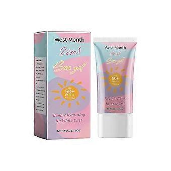 2-in-1 Facial Moisturizing Lotion with Sunscreen - Brightening & Protective Outdoor Care