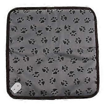 Termoforo per animali domestici, tappetino riscaldante elettrico del gatto del cane Tappetino riscaldante regolabile impermeabile 45 * 45 cm