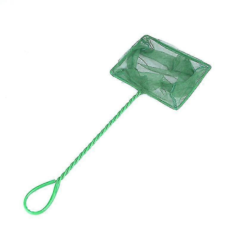 Portable Fishnet Long Handle Square Aquarium Accessories