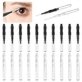 Dww-20pcs-Mini Eyebrow Brush, Mini Multifunctional Eyelash Brush, Mascara Comb, Makeup Tool Set, Eye Makeup Tools