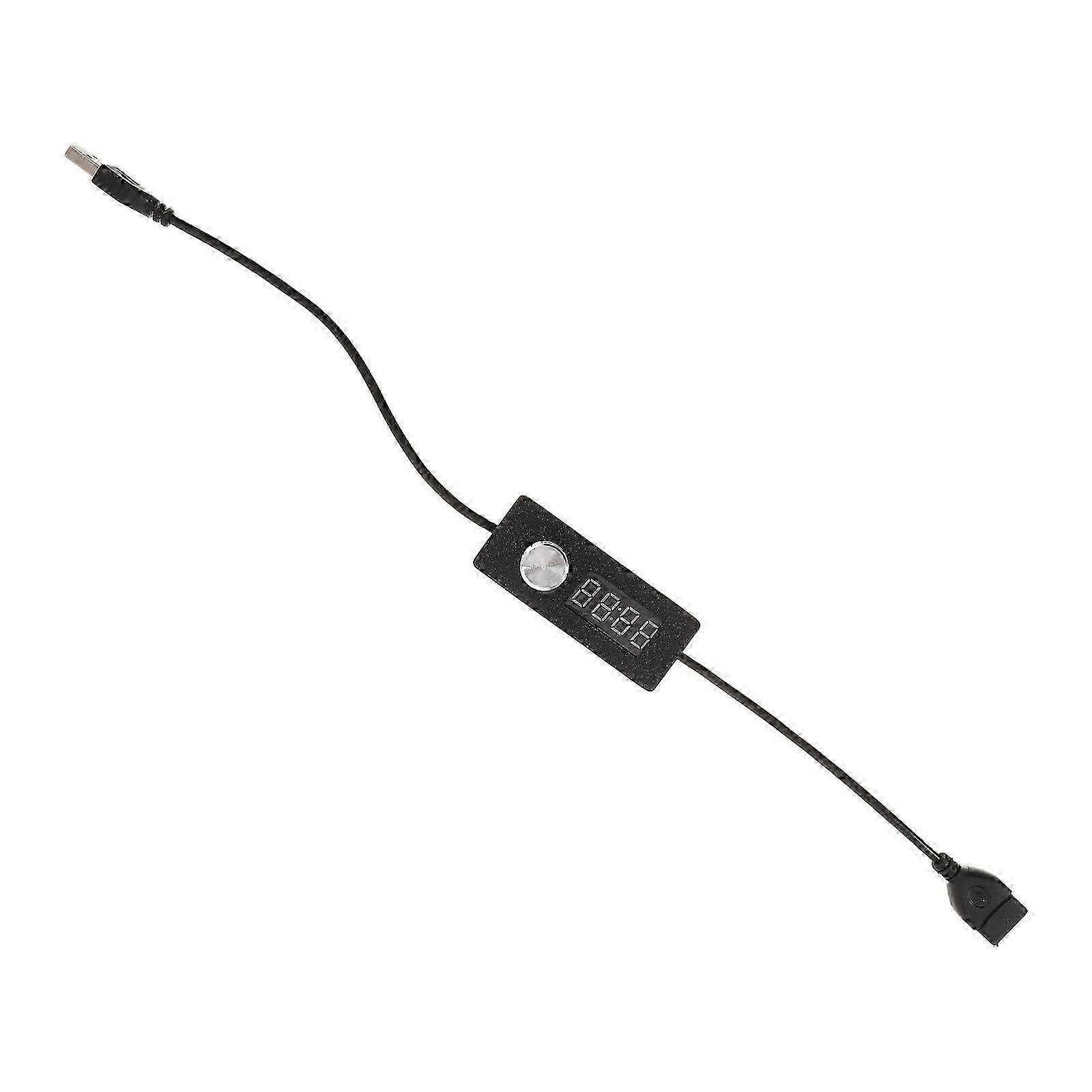 USB-Powered Timer Switch Cable for Aquarium Light -Hour