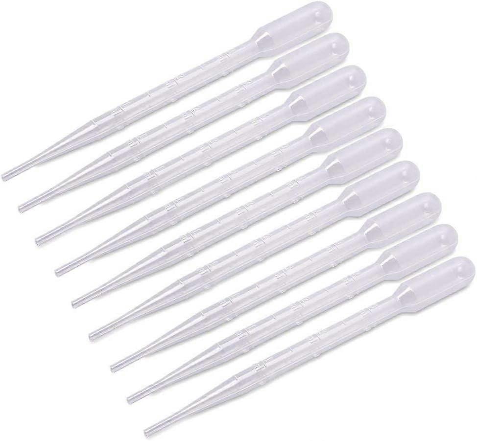 40pcs 3ml Plastic Transfer Pipettes Drip Irrigation Kit