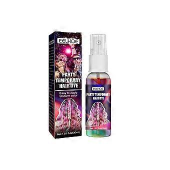 Eelhoe Hairdressing Spray Disposable Party Flash Hairdressing Agent Color Hair Fast And Easy To Color Does Not Hurt Hair