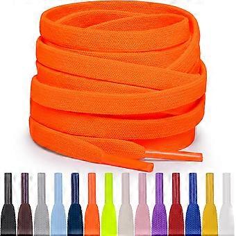 Various flat elastic shoelaces