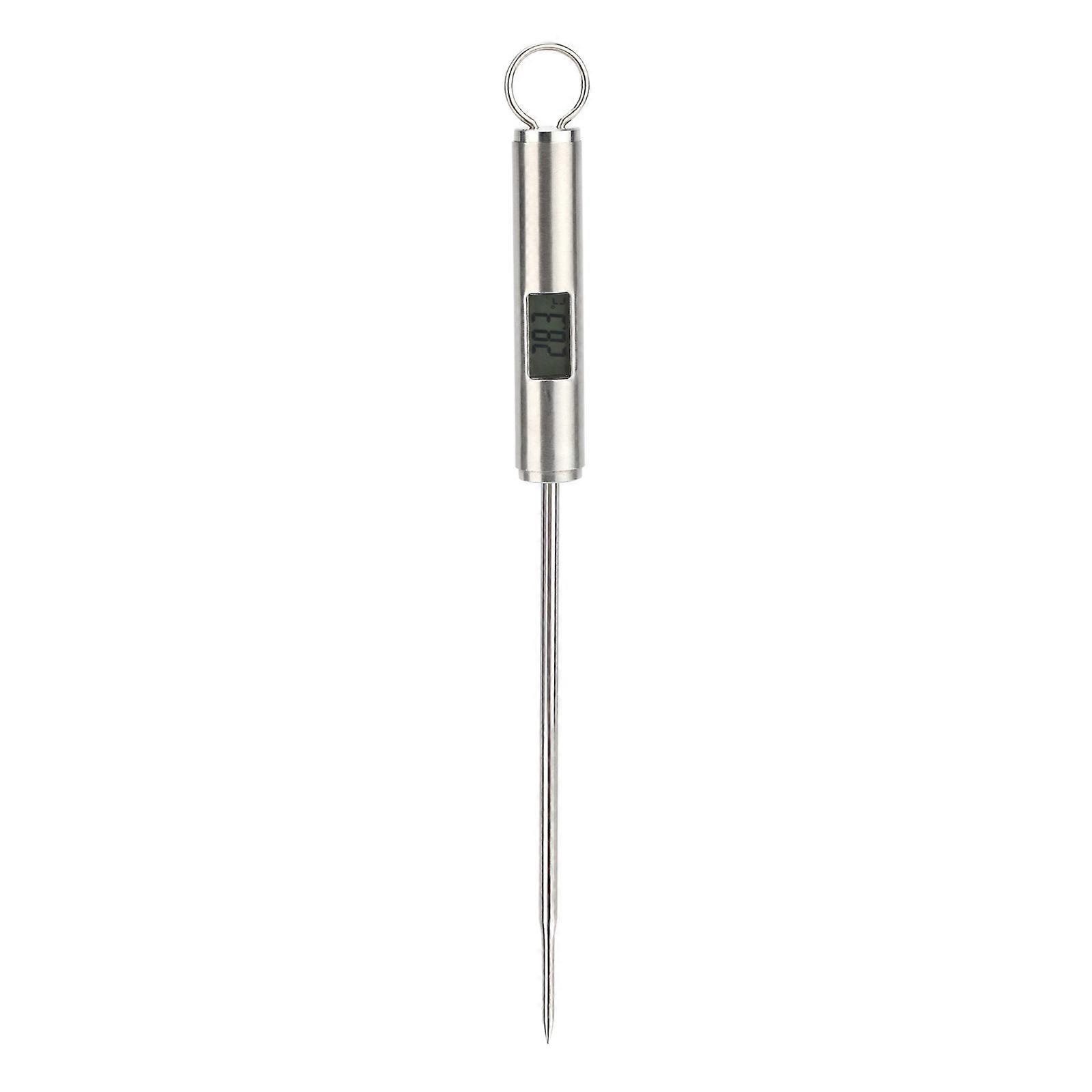 Extended Sensor Electronic Meter For Meat And BBQ With Quick Reading And Degree Scale Conversion Multicolor