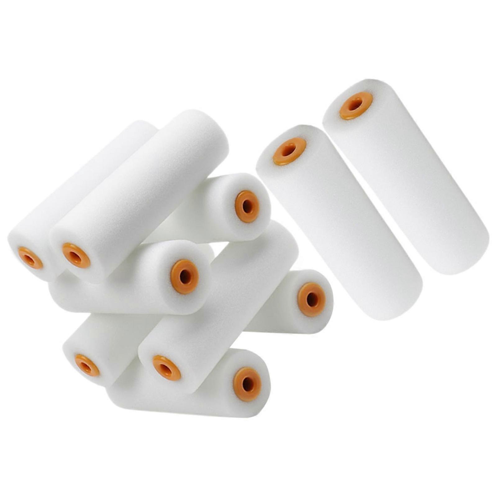 10 pcs Paint Rollers Covers Replacement Paint Rollers Small Paint Rollers for Roller Frame