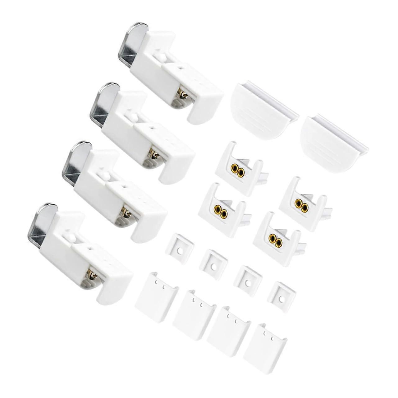 Roller Blind Brackets Curtain Fitting Kit with Secure Mounting System for Easy Installation