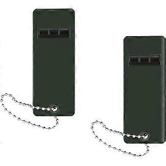 120 dB Emergency Whistles for Teachers, Flat Self Defense Safety Whistle Keychain for Women Outdoor Hiking Dog Signal