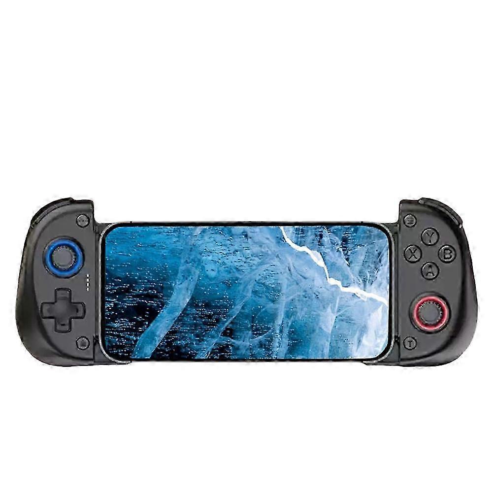 X5mini Wireless Mobile Phone Gaming Controller with Cooling Fan Bluetooth Stretchable Gamepad compatible with Android/iOS/Steam/PC C