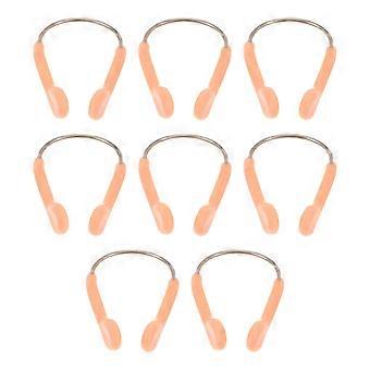 Creative Swimming Nose Clip for Protection 7Pcs Set White