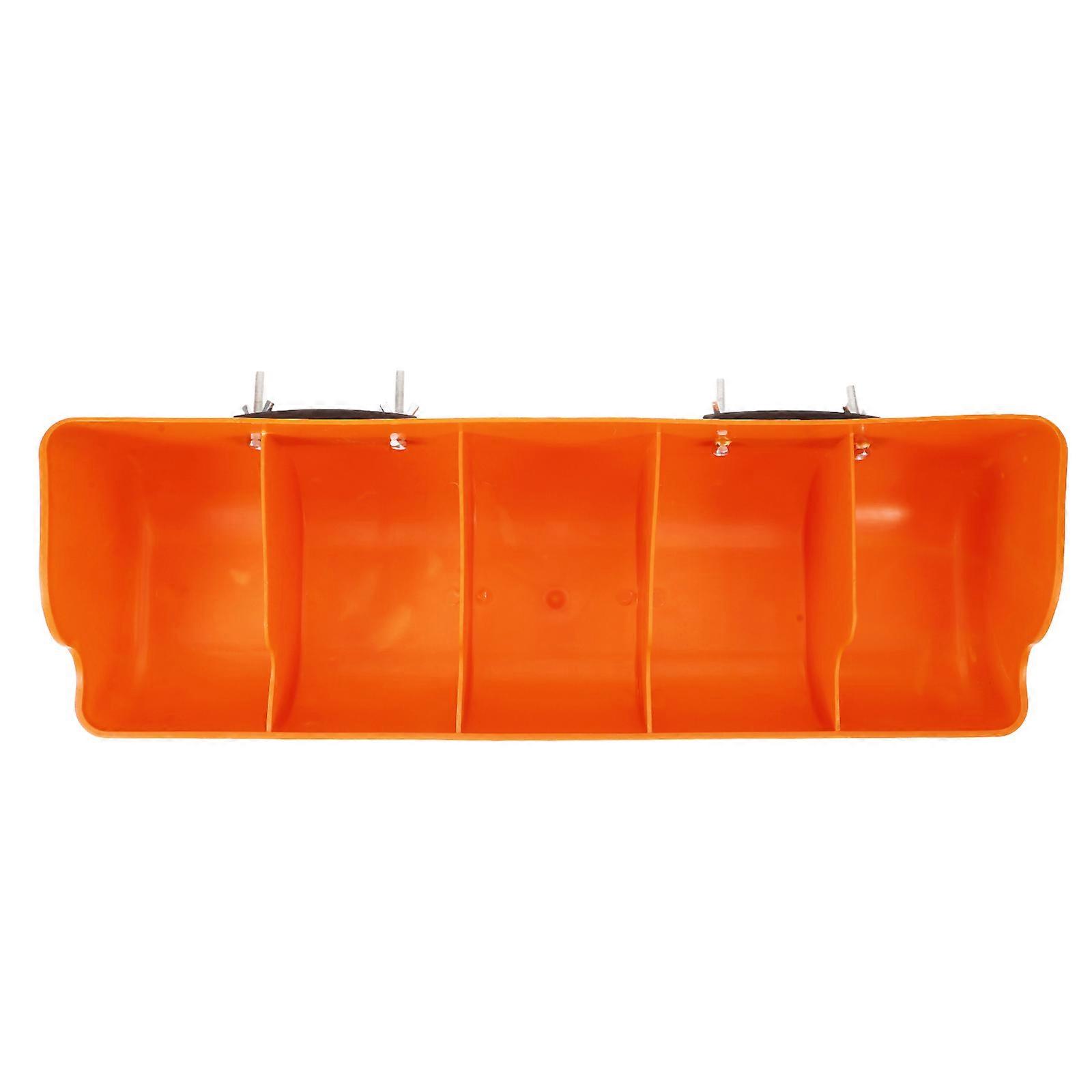Mountable Pig Feeder Plastic Feeding Trough for Pigs