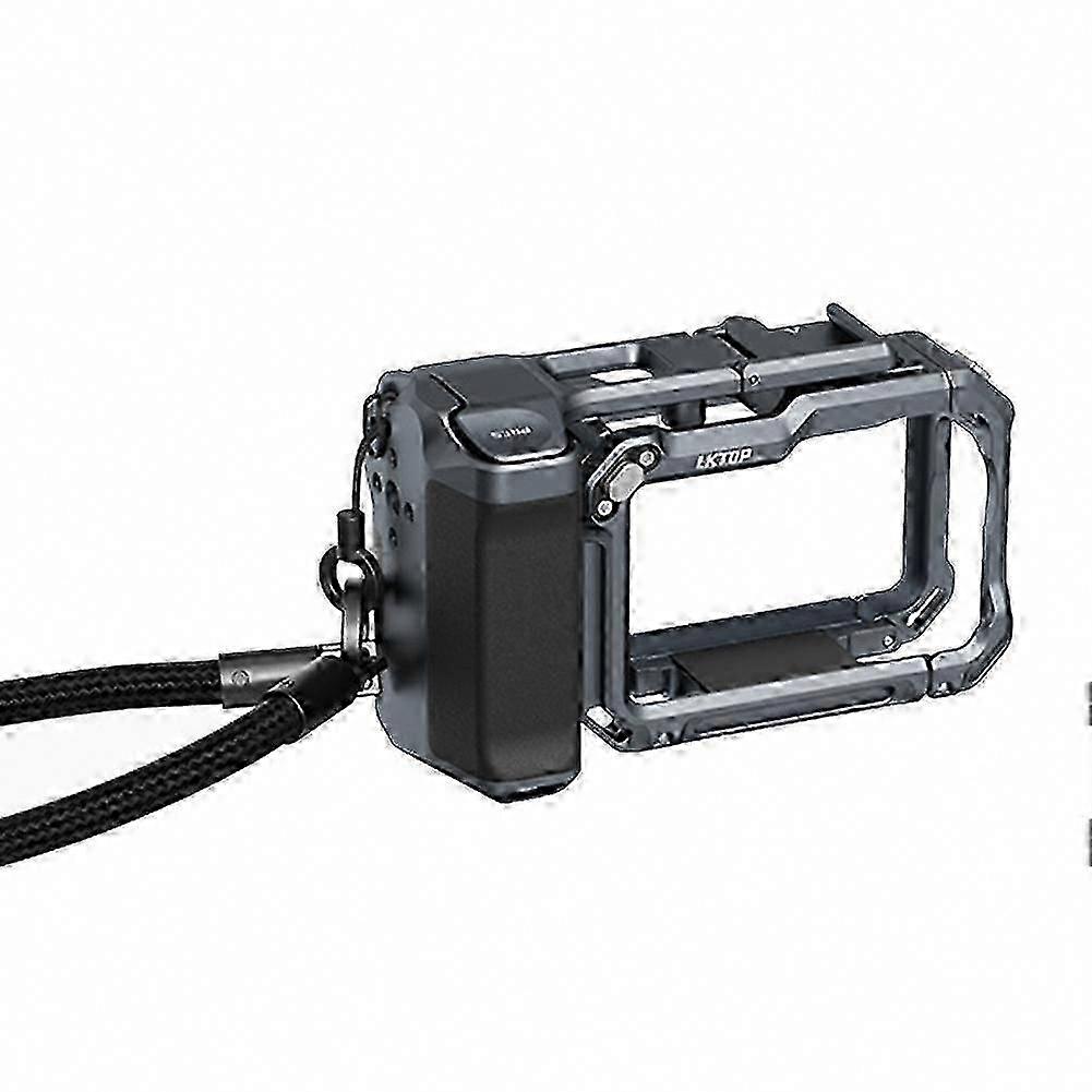 Magnetic Snap-On Camera Grip with Quick-Release Cold Shoe