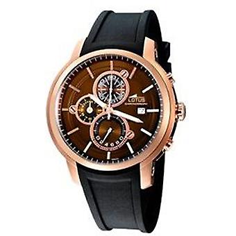 Lotus Vulcan Quartz Analog Man Watch with L9990/2 Rubber Bracelet