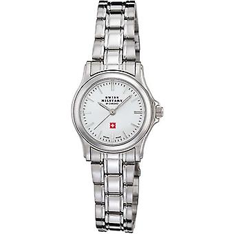 Swiss Military Quartz Analog Woman Watch with SM34003.01 Stainless Steel Bracelet