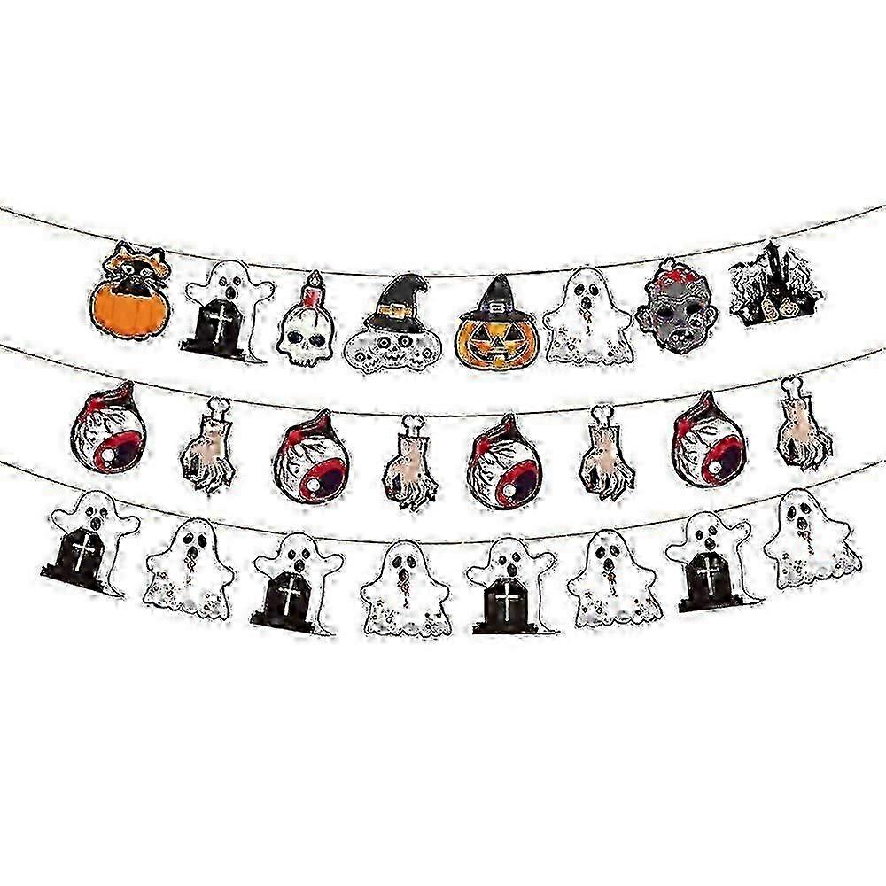 Spooky-Fun Halloween Decorative Bunting-y21